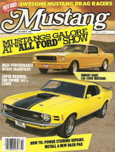 MUSTANG by HOT ROD 1986 OCT V 4, #5 - MOTORCRAFT CARS